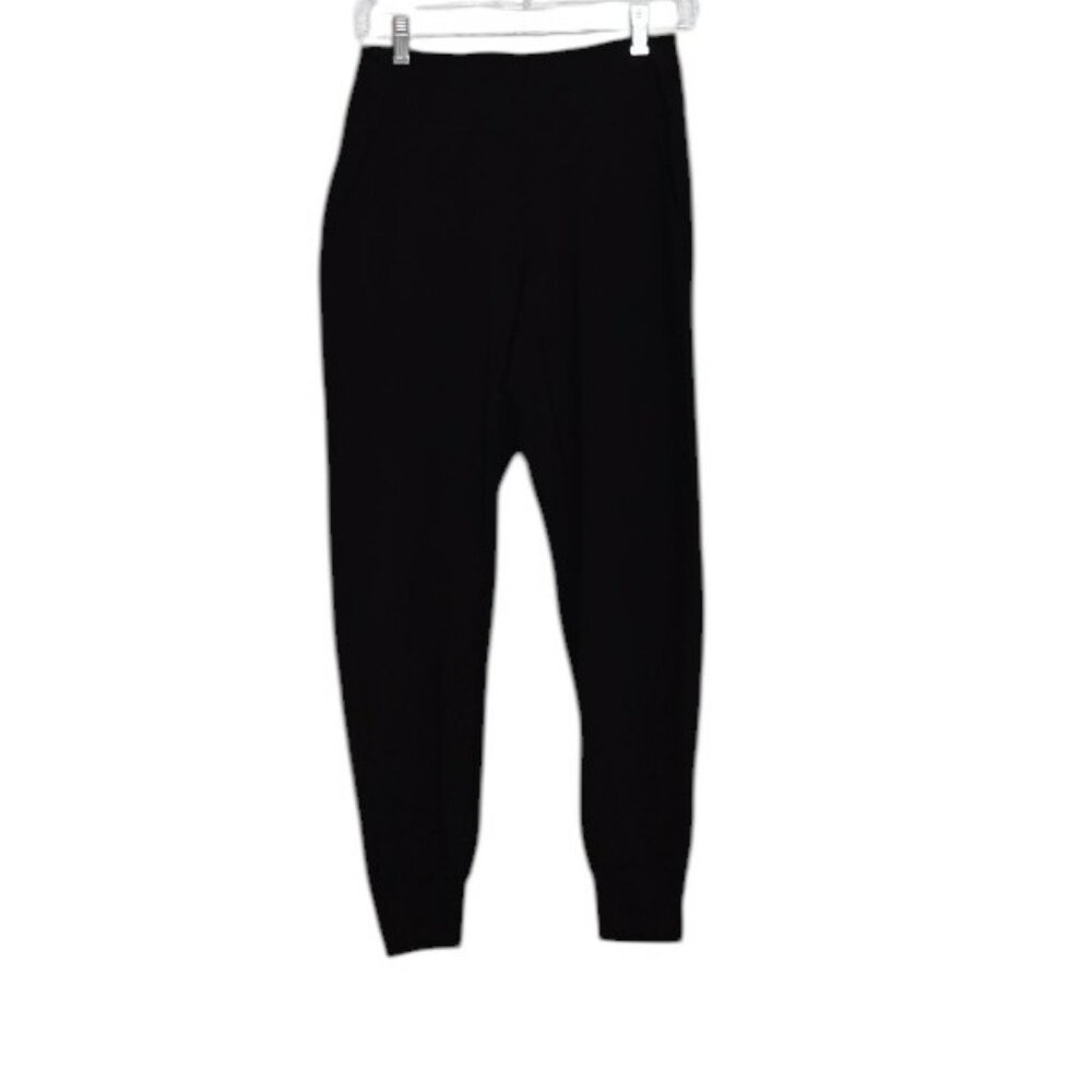 Lululemon Athletica Size 4 Women's High-Rise Joggers Hand Pockets Black